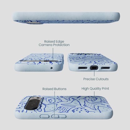 Powder Blue Stingray Fever Google Pixel 10 Pro XL Case