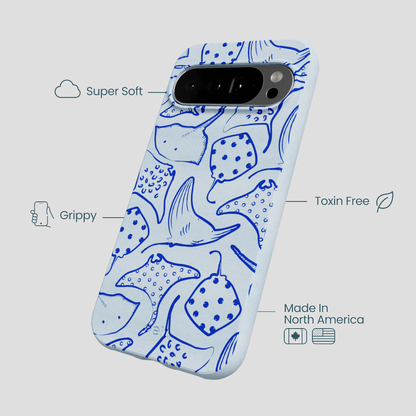 Powder Blue Stingray Fever Google Pixel 10 Pro XL Case