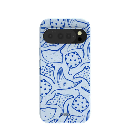 Powder Blue Stingray Fever Google Pixel 10/10 Pro Case