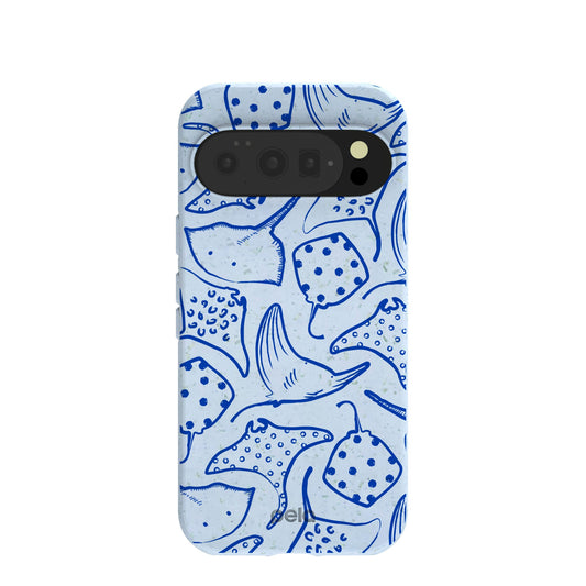 Powder Blue Stingray Fever Google Pixel 10/10 Pro Case