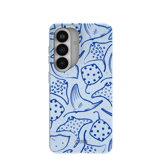 Powder Blue Stingray Fever Samsung Galaxy S26 Case