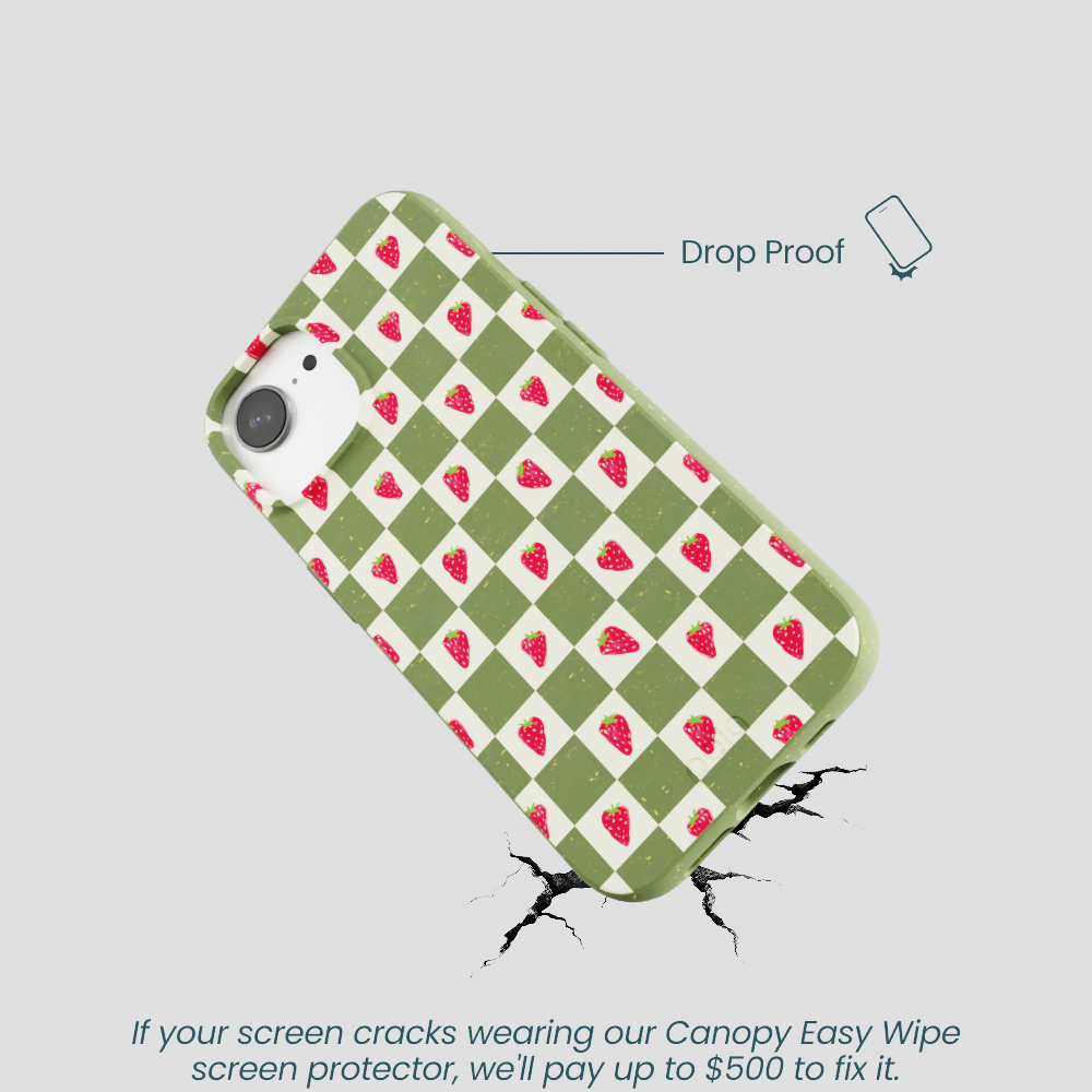 Forest Floor Strawberry Field iPhone 16e/17e Case