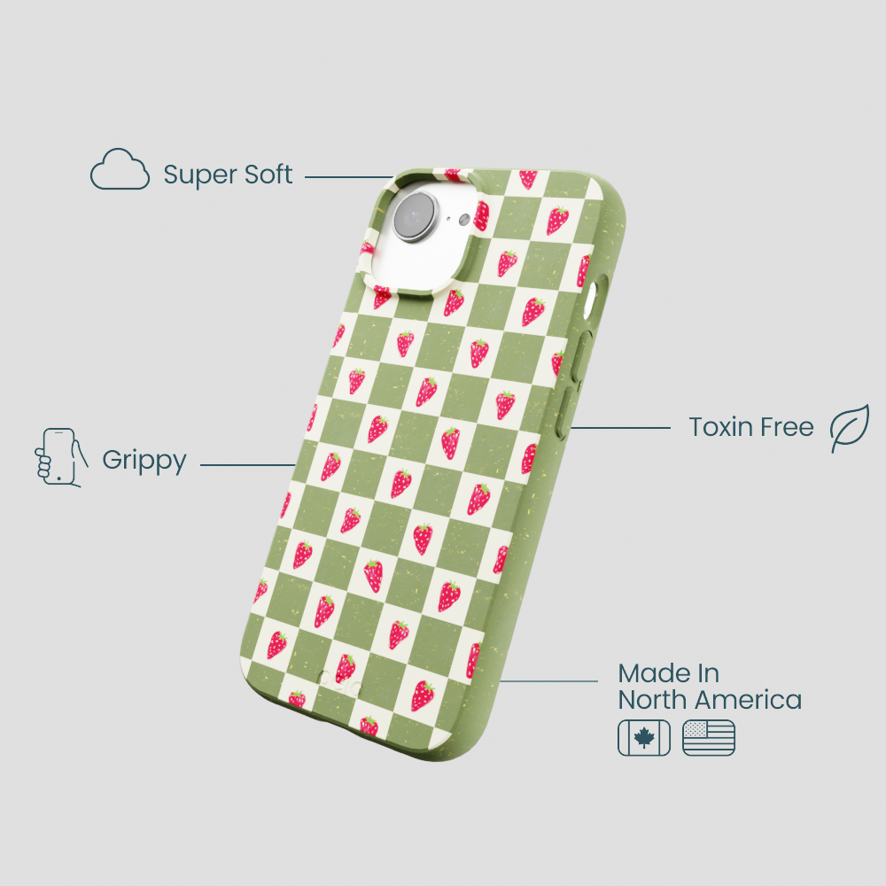 Forest Floor Strawberry Field iPhone 16e/17e Case
