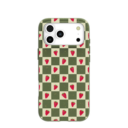 Forest Floor Strawberry Field iPhone 17 Pro Max Case