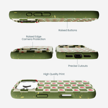 Forest Floor Strawberry Field iPhone 17 Pro Case