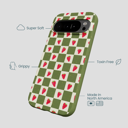 Forest Floor Strawberry Field Google Pixel 10 Pro XL Case