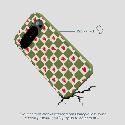 Forest Floor Strawberry Field Google Pixel 10/10 Pro Case