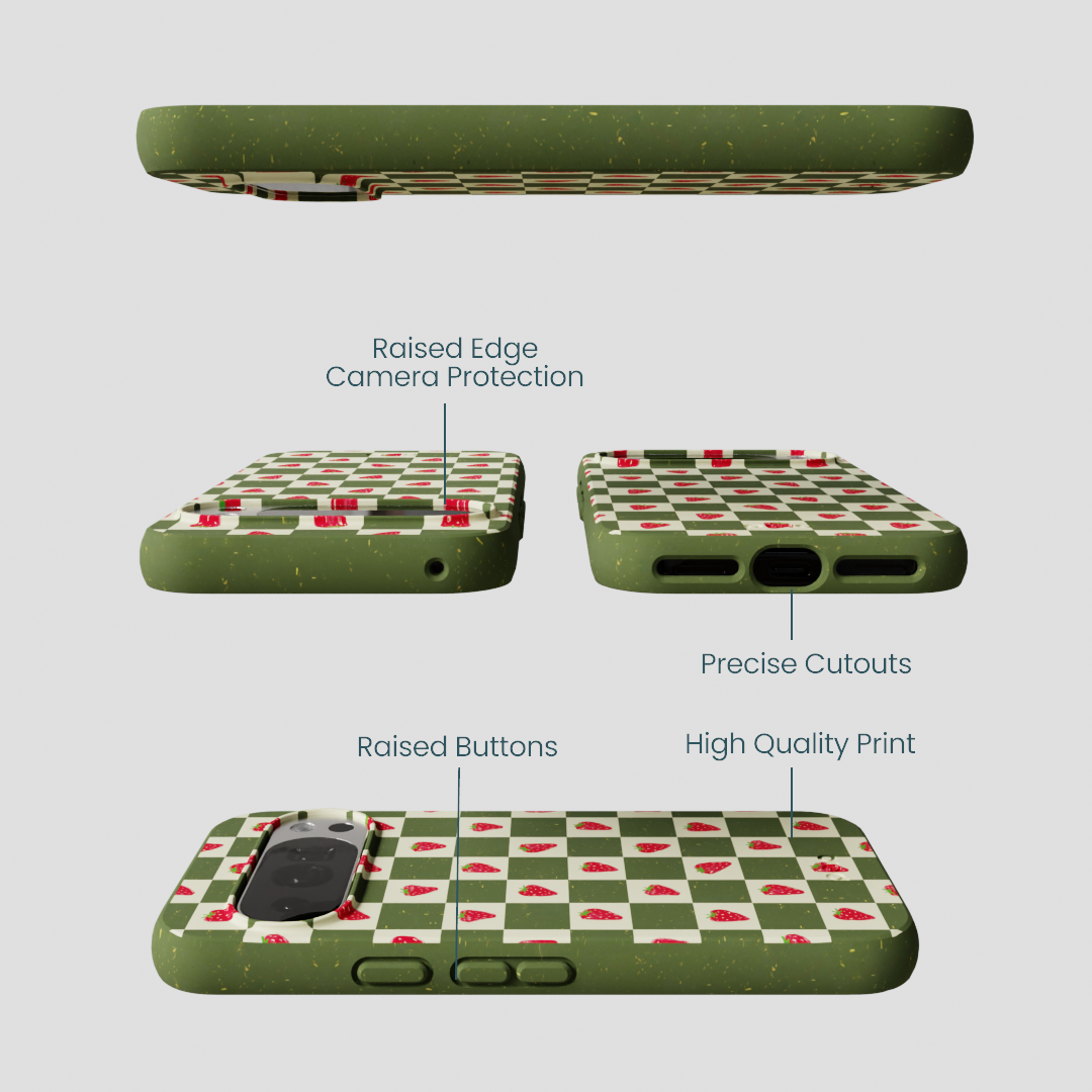 Forest Floor Strawberry Field Google Pixel 10/10 Pro Case