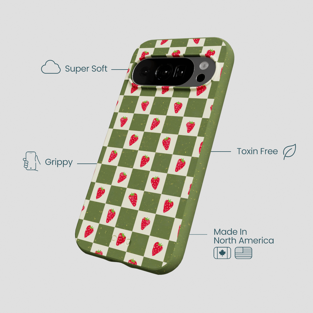 Forest Floor Strawberry Field Google Pixel 10/10 Pro Case