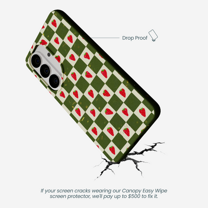 Forest Floor Strawberry Field Samsung Galaxy S26 Case