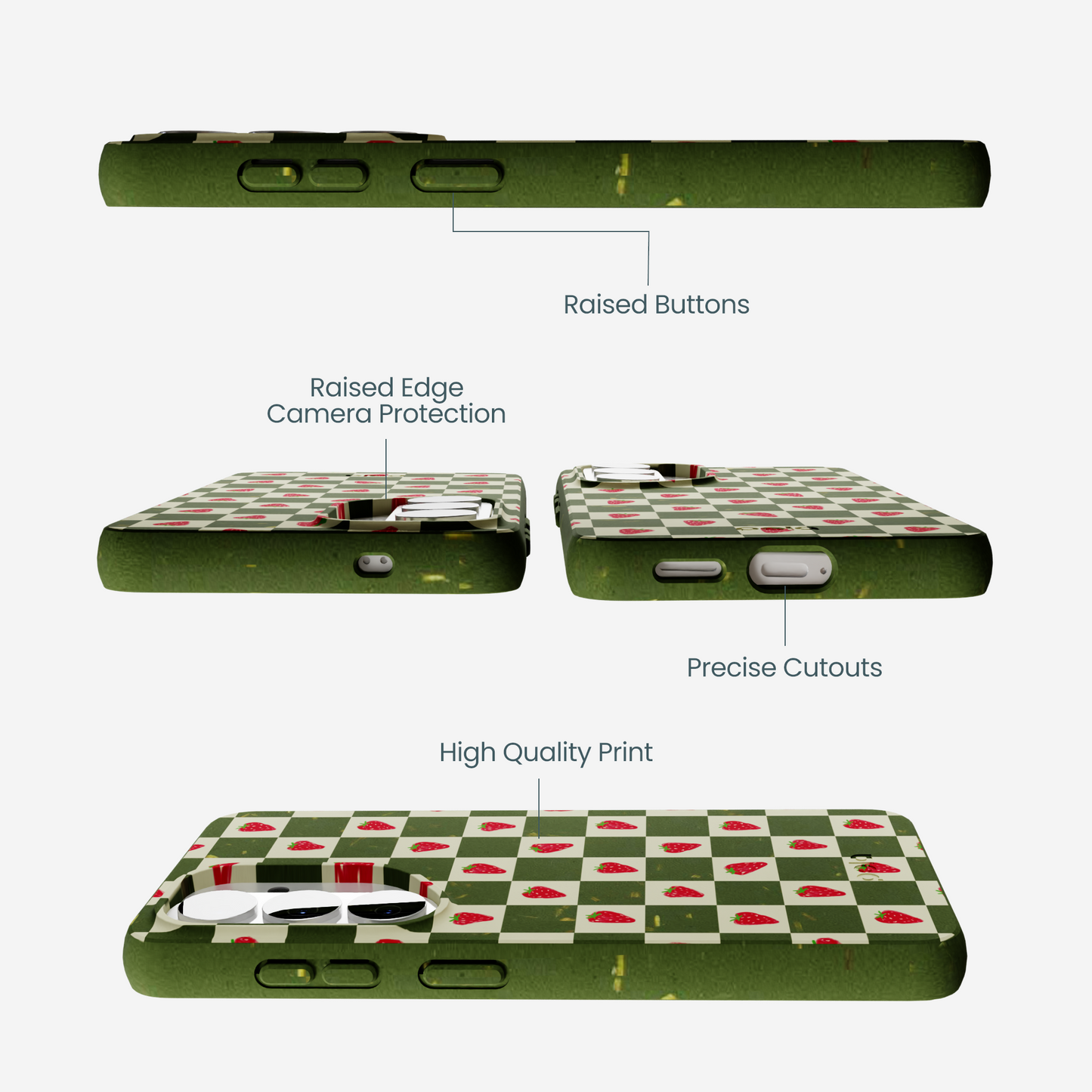 Forest Floor Strawberry Field Samsung Galaxy S26 Case