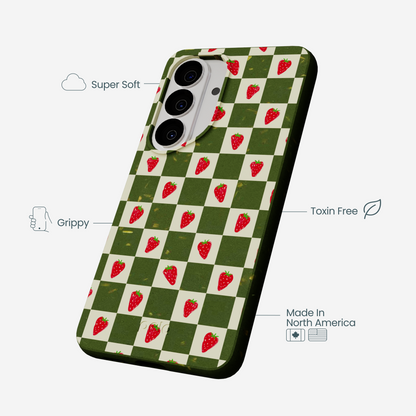 Forest Floor Strawberry Field Samsung Galaxy S26 Case