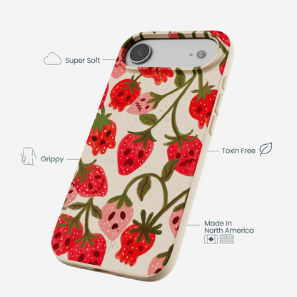 Seashell Strawboories iPhone Air Case