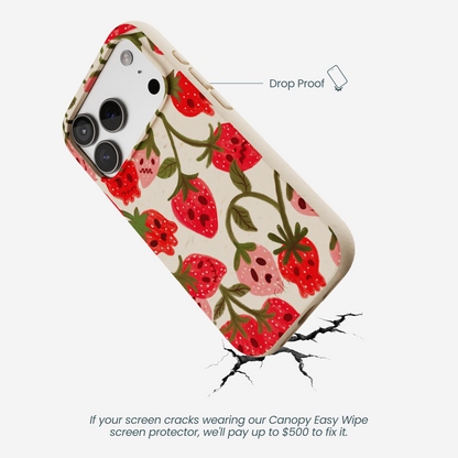 Seashell Strawboories iPhone 17 Pro Case