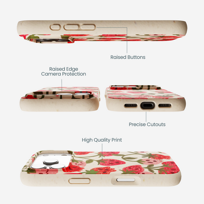 Seashell Strawboories iPhone 17 Pro Case