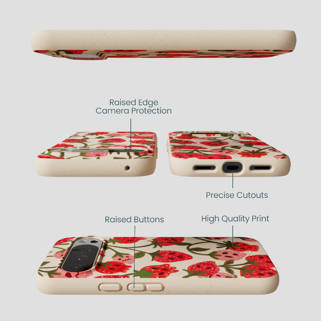 Seashell Strawboories Google Pixel 10 Pro XL Case
