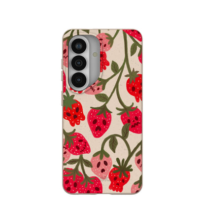 Seashell Strawboories Samsung Galaxy S26 Case