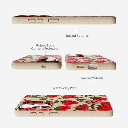 Seashell Strawboories Samsung Galaxy S26 Case