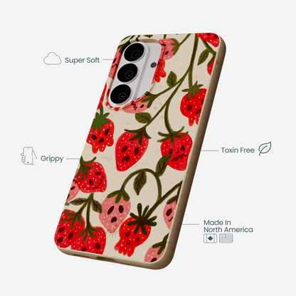 Seashell Strawboories Samsung Galaxy S26 Case