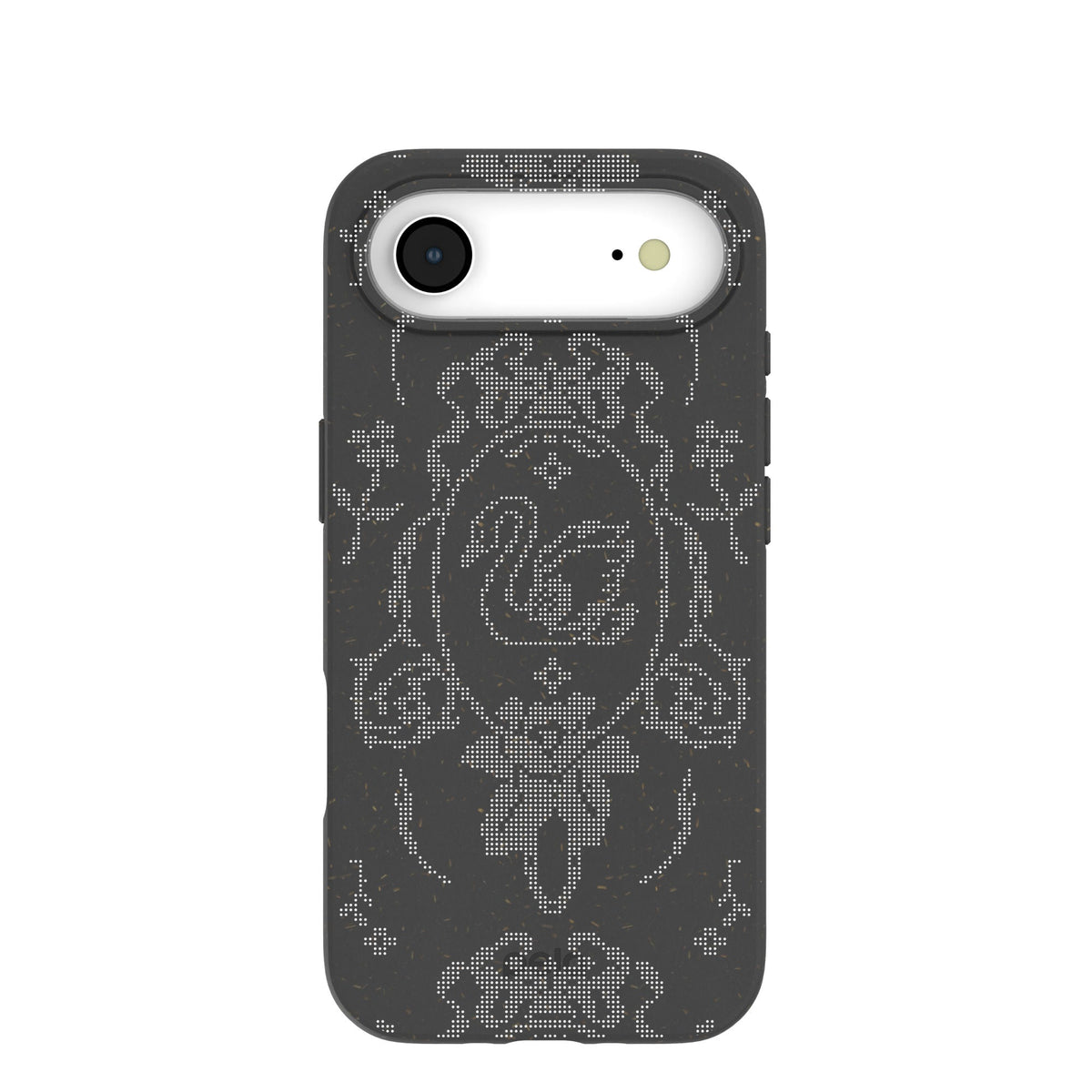 Black Studded Swan iPhone Air Case