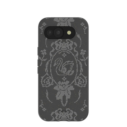 Black Studded Swan Google Pixel 10a Case
