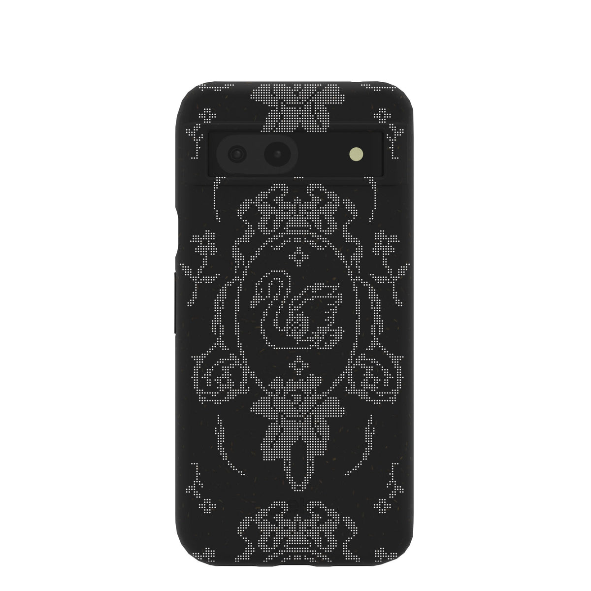 Black Studded Swan Google Pixel 8a Case