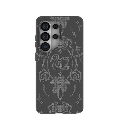 Black Studded Swan Samsung Galaxy S26 Ultra Case
