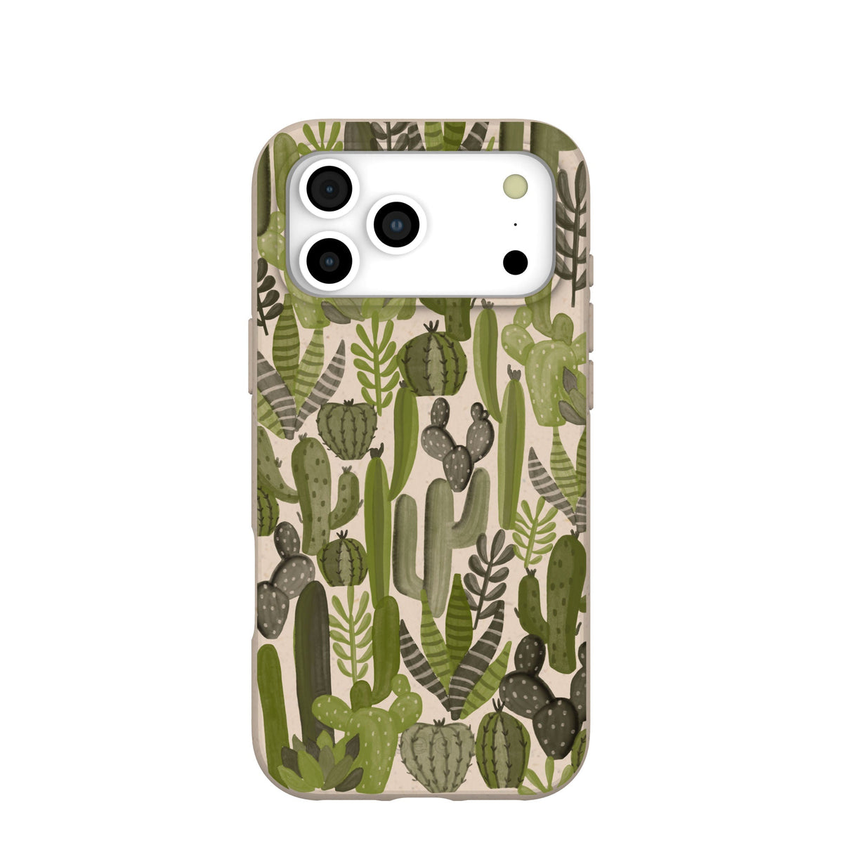 Seashell Succulent Cacti iPhone 17 Pro Max Case