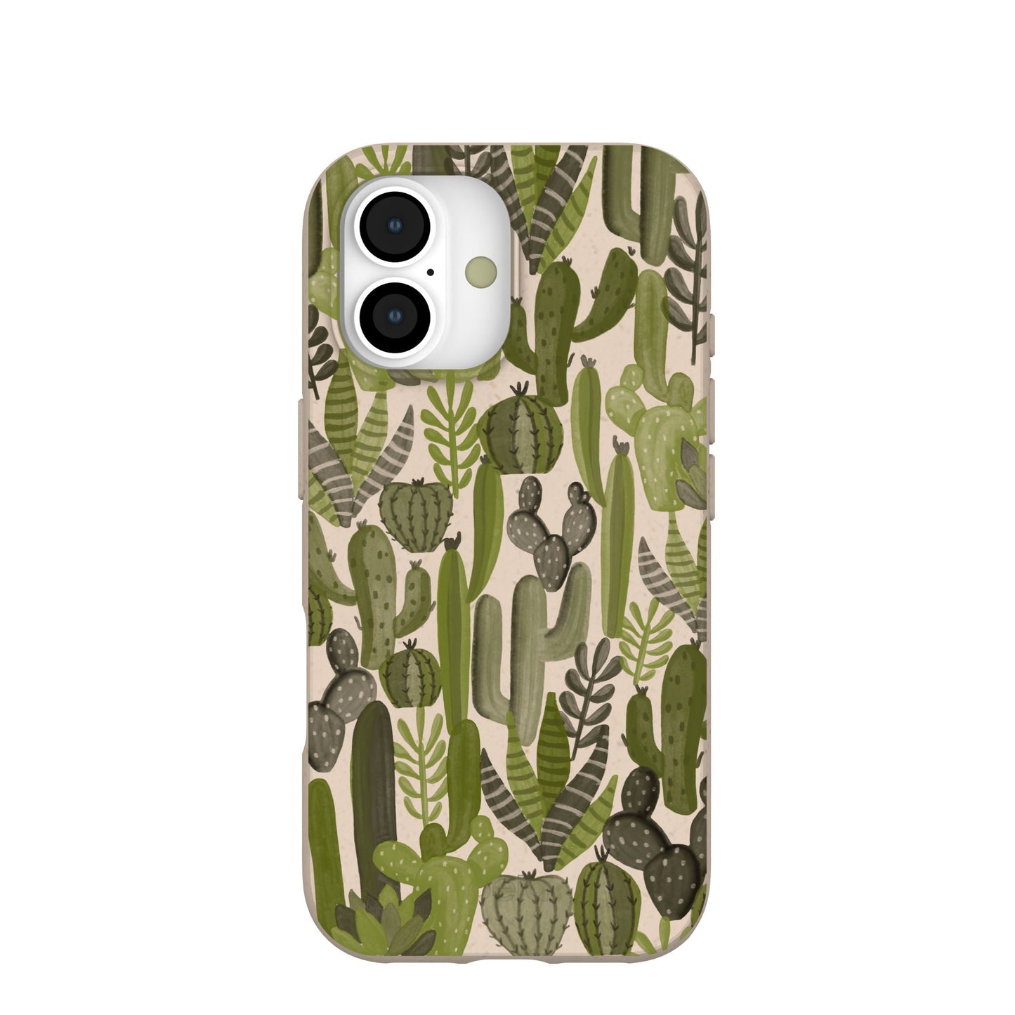 Seashell Succulent Cacti iPhone 17 Case