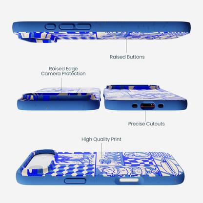 Electric Blue Summer Blues iPhone Air Case