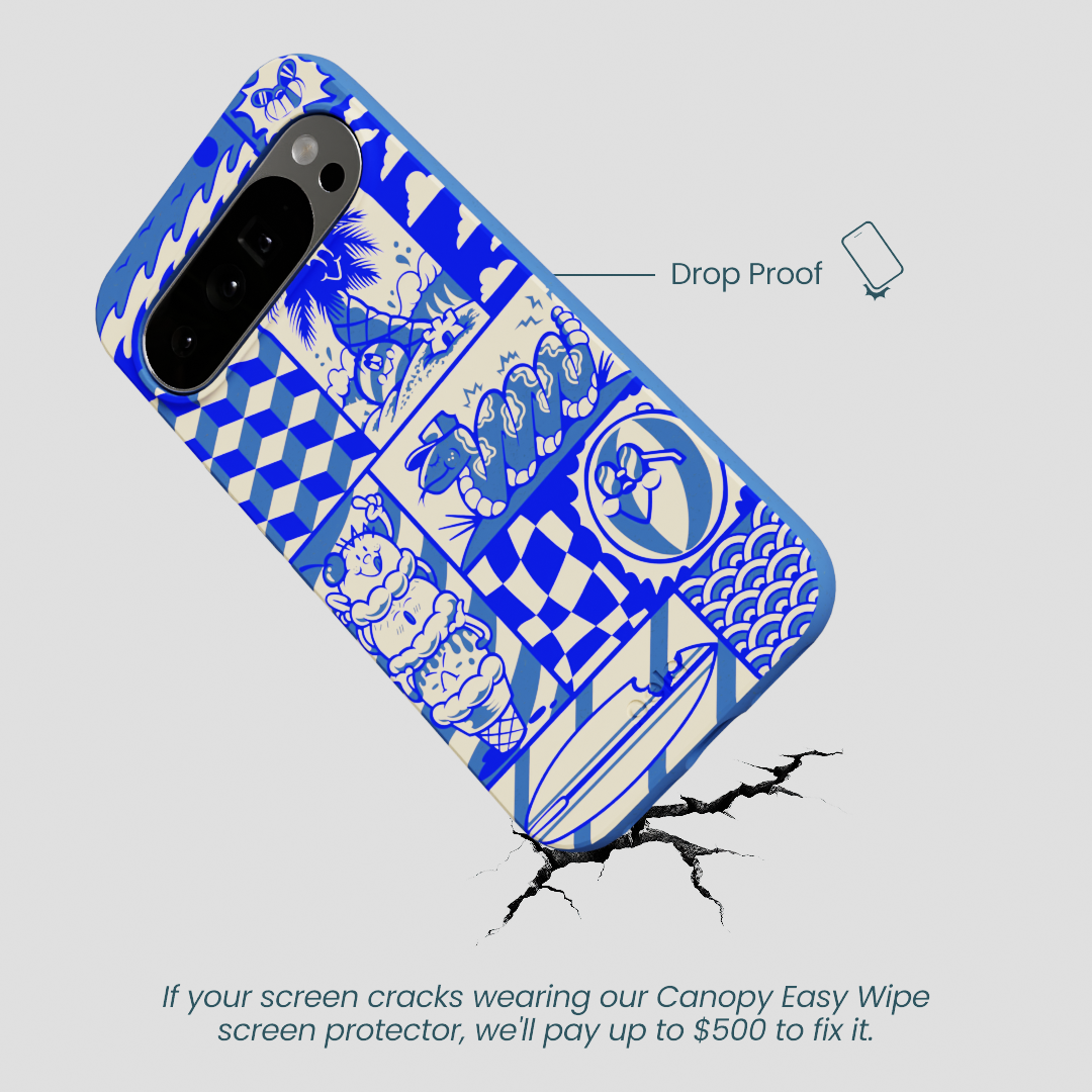 Electric Blue Summer Blues Google Pixel 10 Pro XL Case