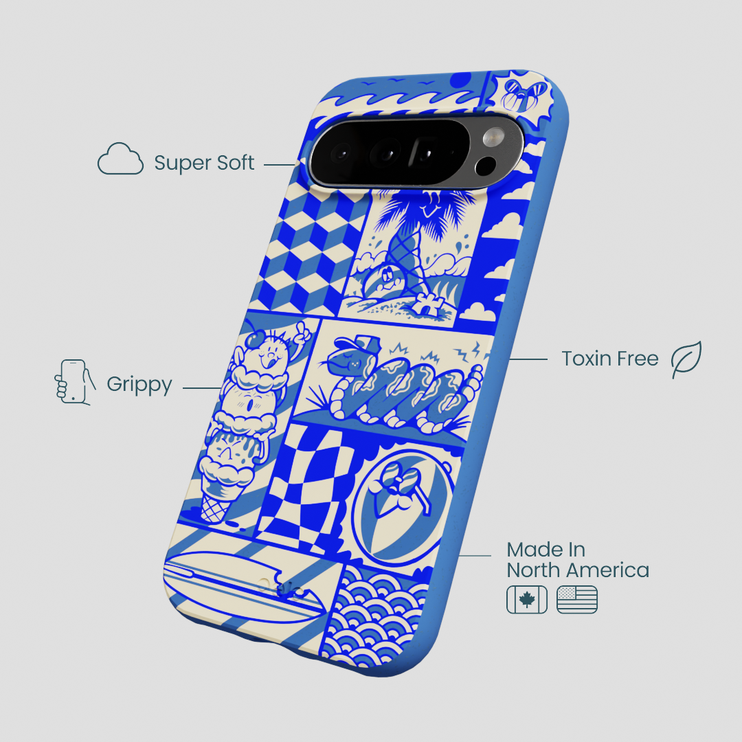 Electric Blue Summer Blues Google Pixel 10 Pro XL Case