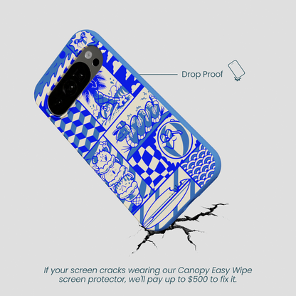 Electric Blue Summer Blues Google Pixel 10/10 Pro Case