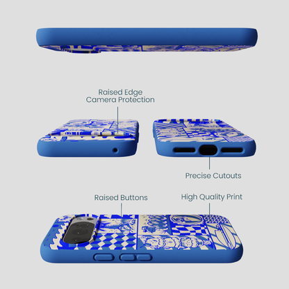 Electric Blue Summer Blues Google Pixel 10/10 Pro Case