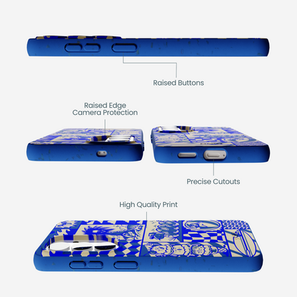 Electric Blue Summer Blues Samsung Galaxy S26 Case