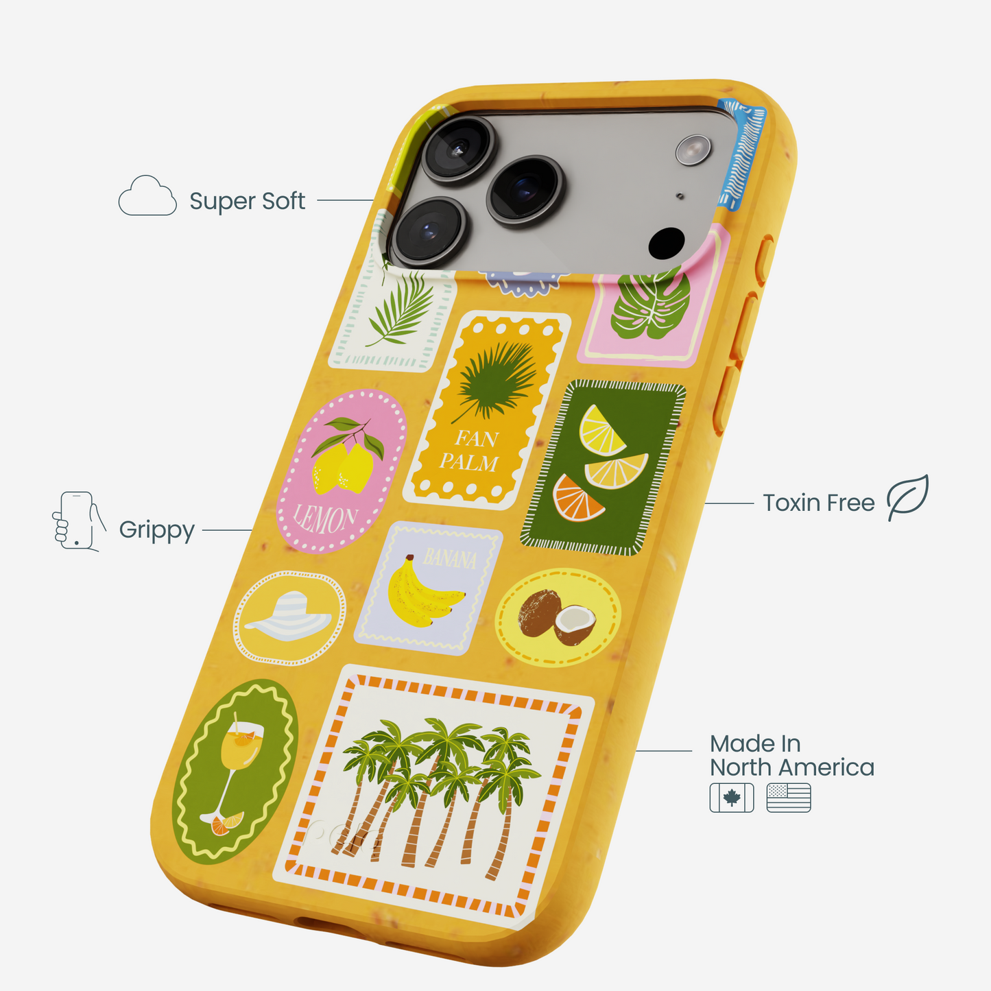 Honey Summer Paradise iPhone 17 Pro Max Case