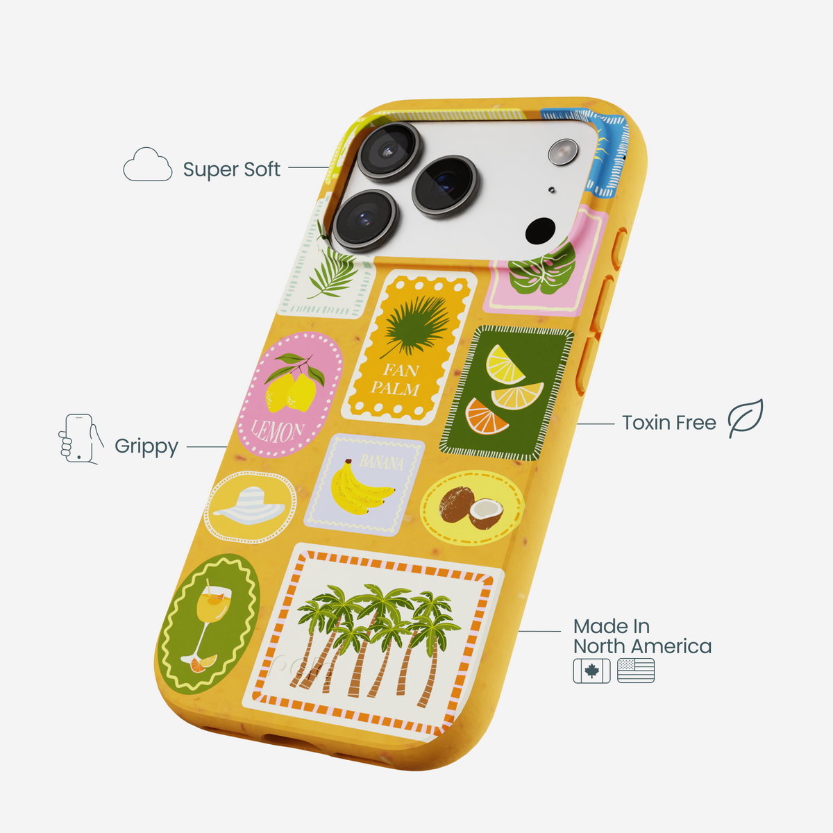 Honey Summer Paradise iPhone 17 Pro Case