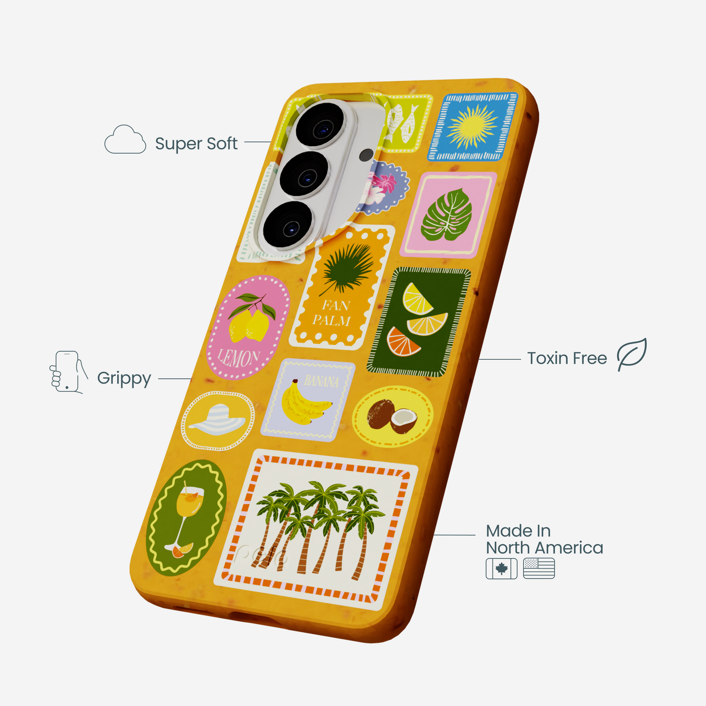 Honey Summer Paradise Samsung Galaxy S26 Case