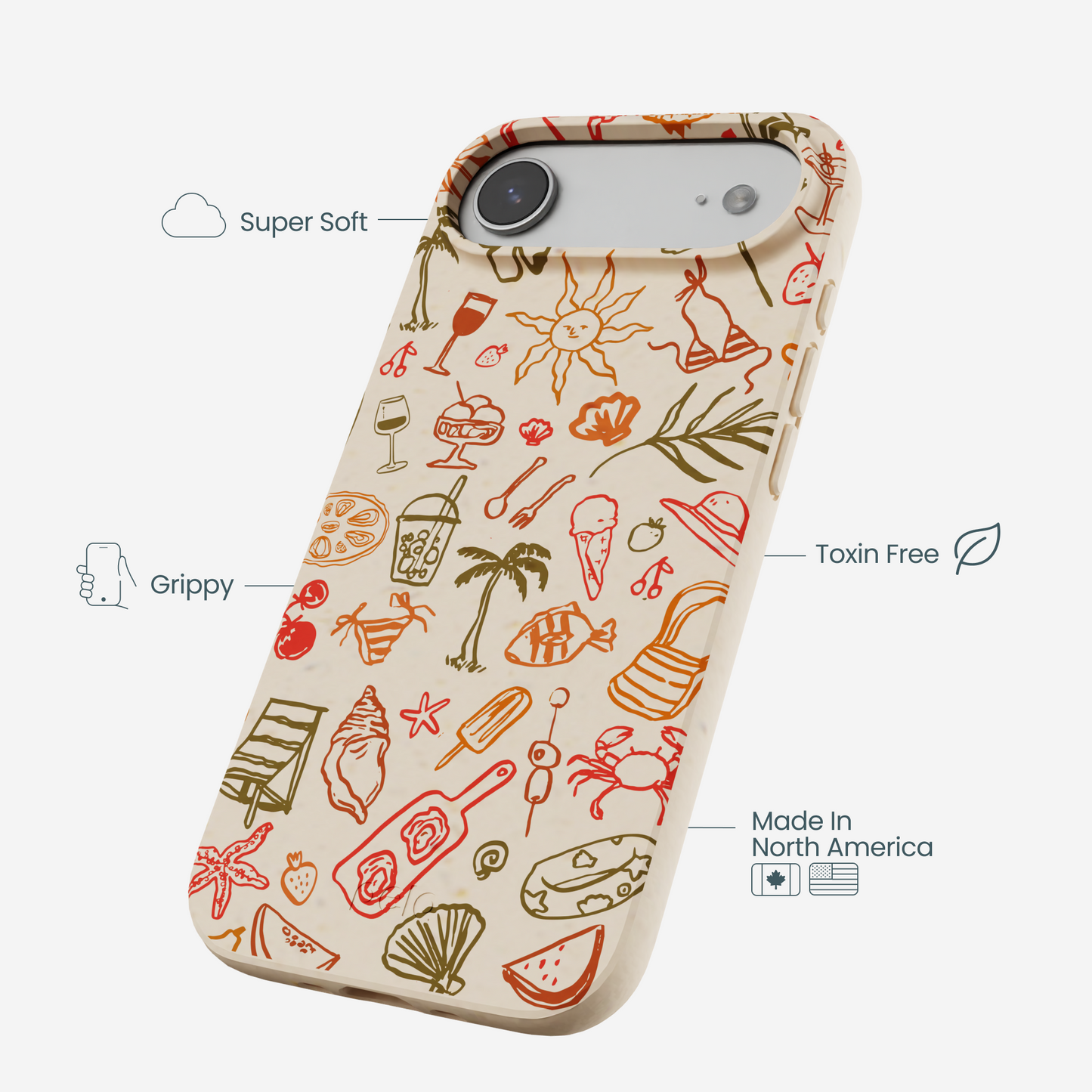 Seashell Sunkissed iPhone Air Case