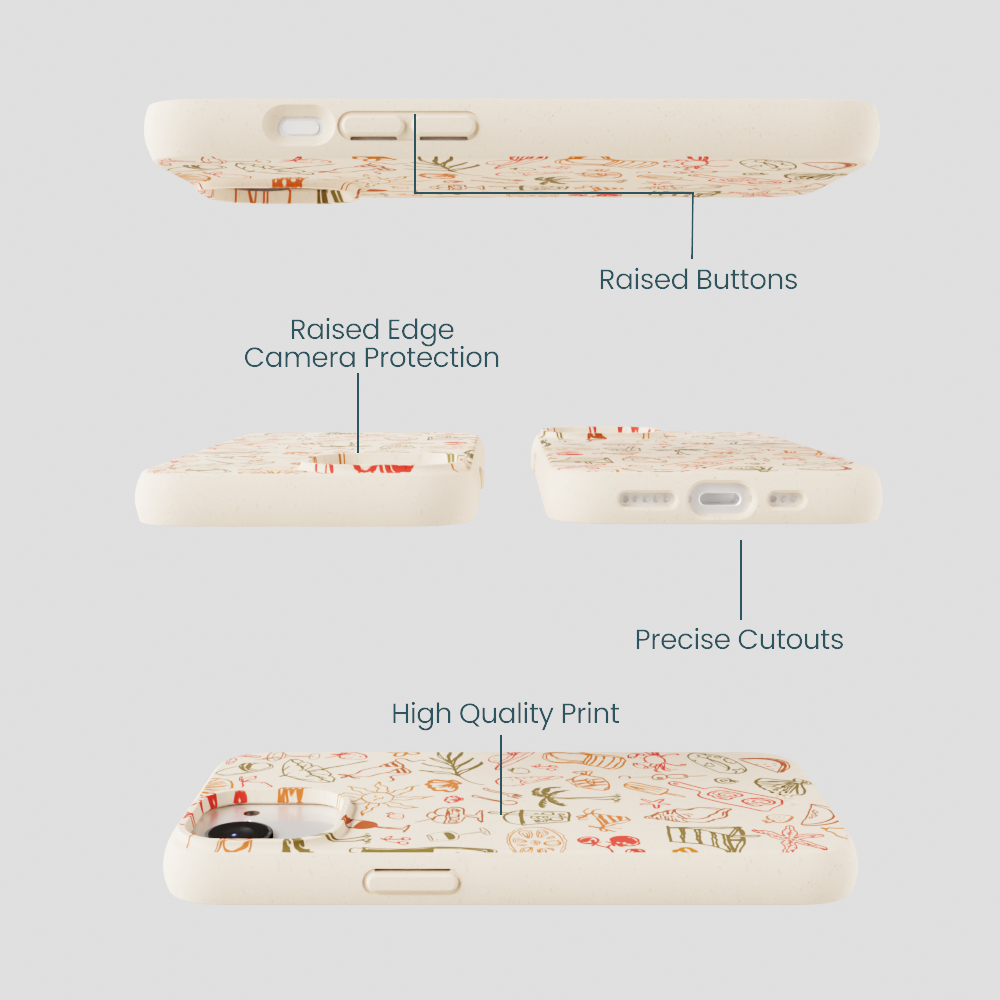 Seashell Sunkissed iPhone 16e/17e Case