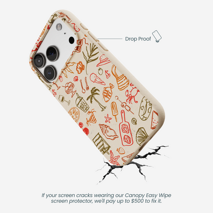 Seashell Sunkissed iPhone 17 Pro Case