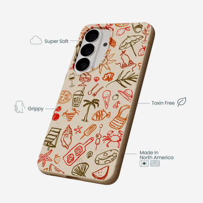 Seashell Sunkissed Samsung Galaxy S26 Case