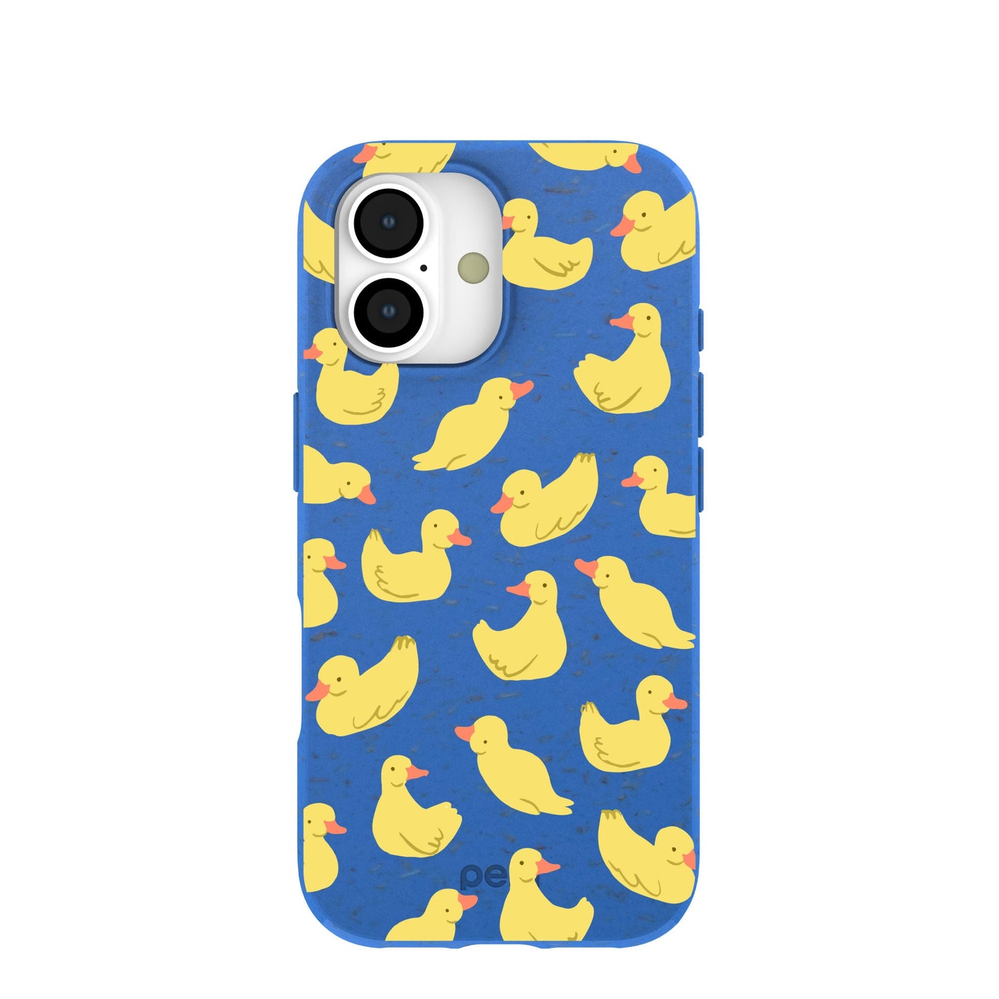 Electric Blue Sunny Ducklings iPhone 17 Case