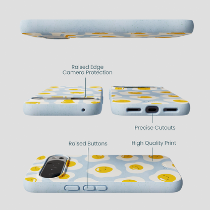 Powder Blue Sunny Side Up Google Pixel 10 Pro XL Case