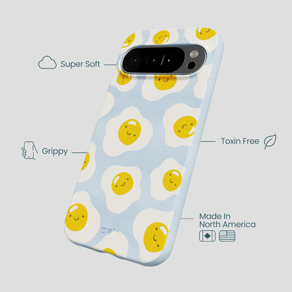 Powder Blue Sunny Side Up Google Pixel 10 Pro XL Case