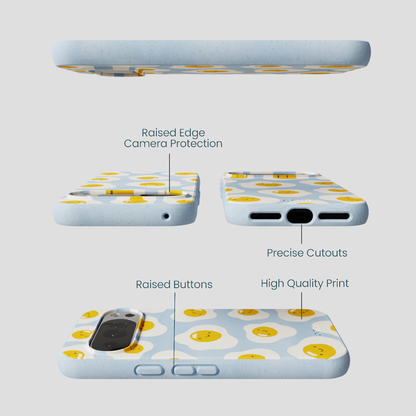 Powder Blue Sunny Side Up Google Pixel 10/10 Pro Case
