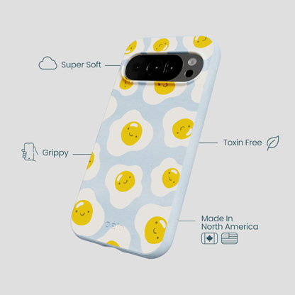Powder Blue Sunny Side Up Google Pixel 10/10 Pro Case
