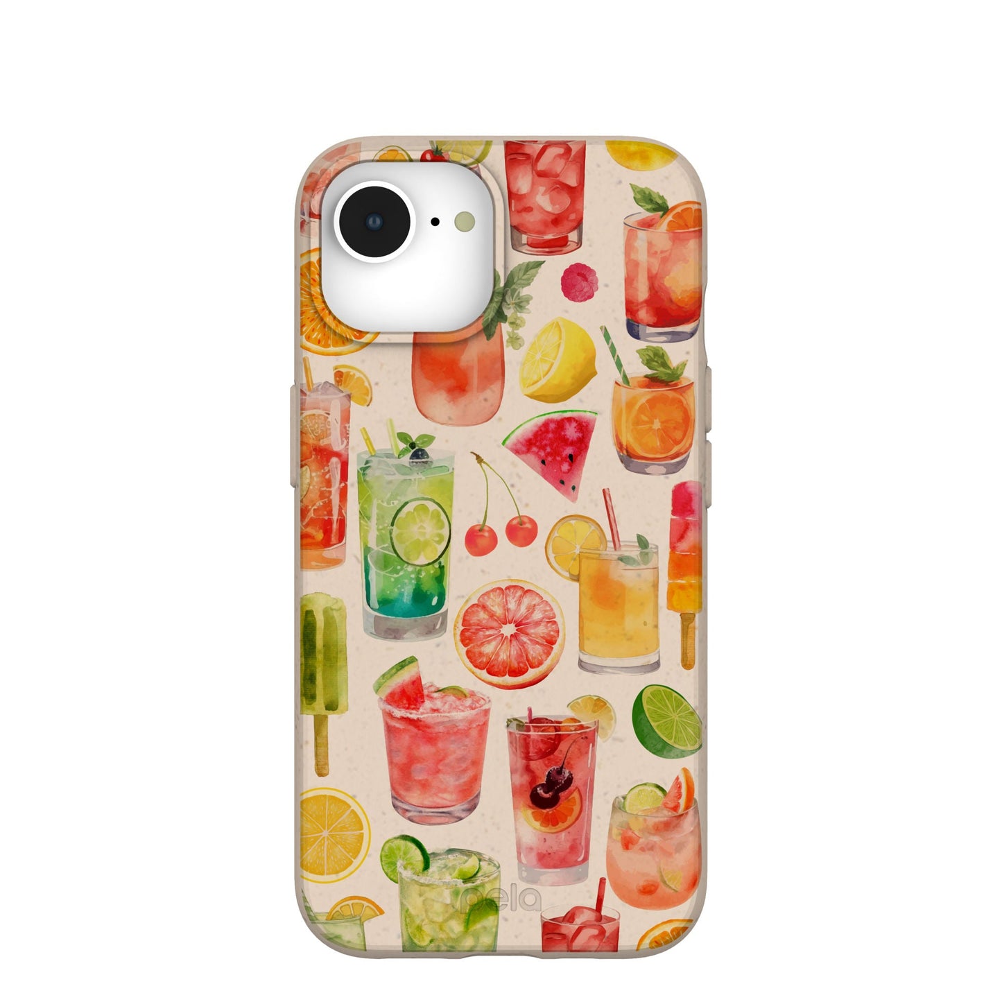 Seashell Sunset Sips iPhone 16e/17e Case