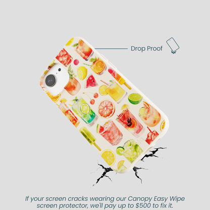 Seashell Sunset Sips iPhone 16e/17e Case