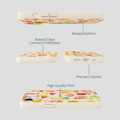 Seashell Sunset Sips iPhone 16e/17e Case